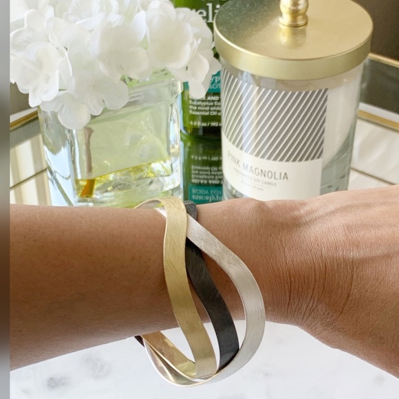 Tri-color Bangle Set - Picture 2 of 2